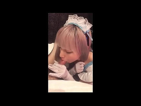 ❤️ Японський ідол [маюка], французький костюм покоївки, частина 1, мінет і дрочка з лосьйоном ☑ Порно-відео у нас ❌